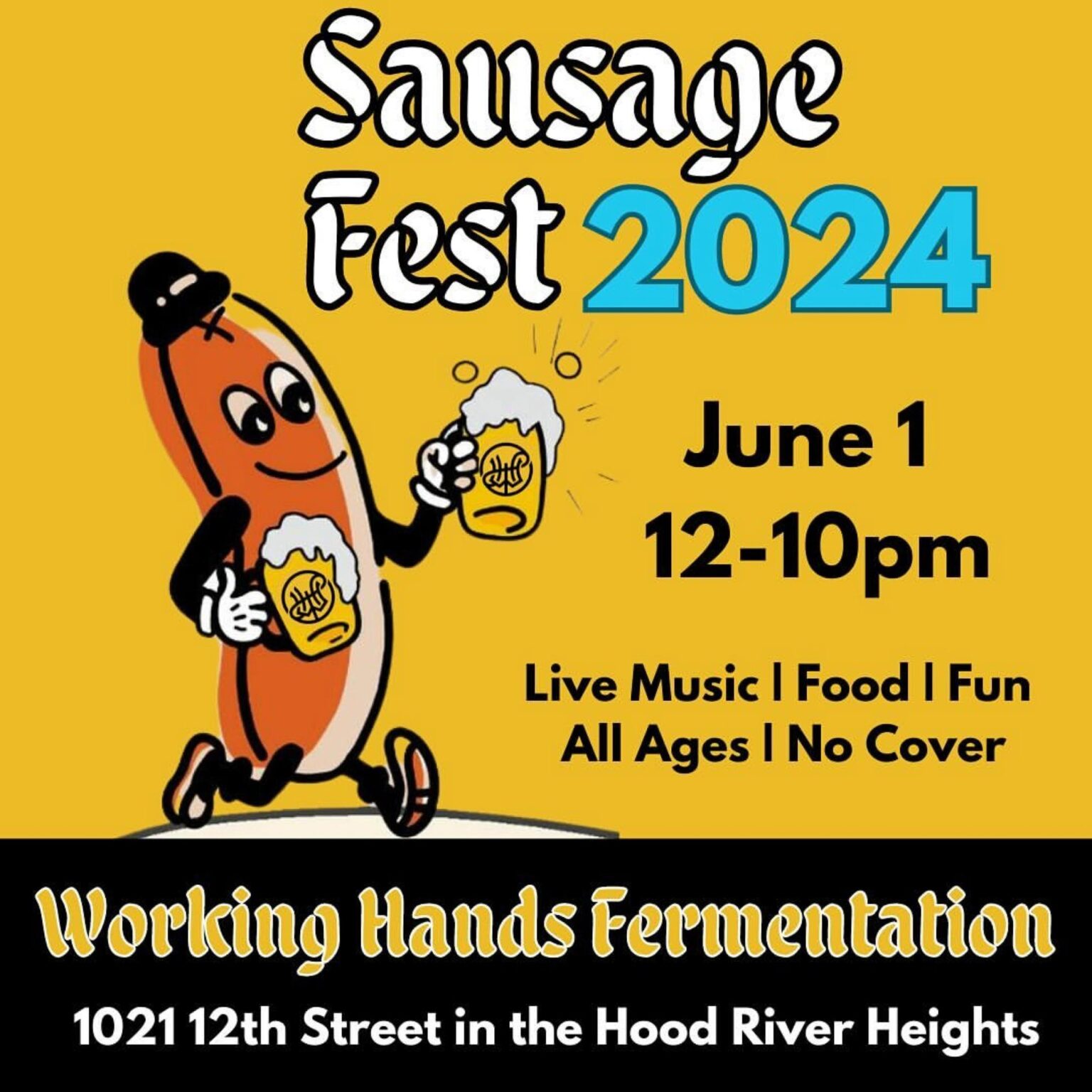 Sausage Fest Visit Hood River