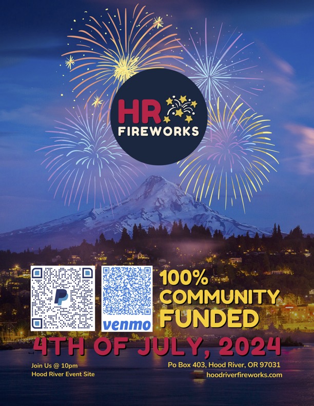 Hood River Fireworks 2024 Dates Tickets Adel Loella