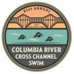 2025 Columbia River Cross Channel Swim Logo