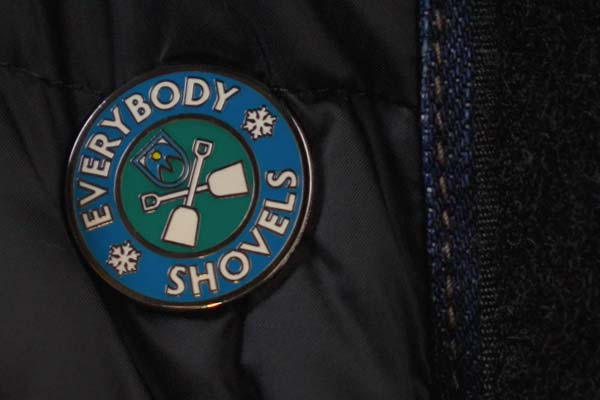 Everybody Shovels Pin at Mt. Hood Meadows