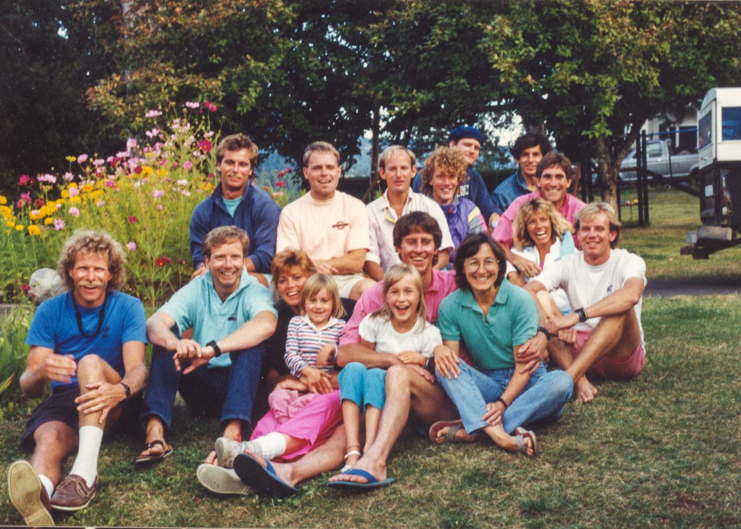 Early Big Winds staff and family