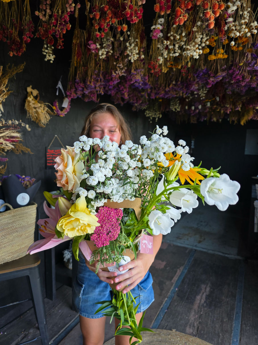 Pear Bloom Farms fresh cut bouquet.