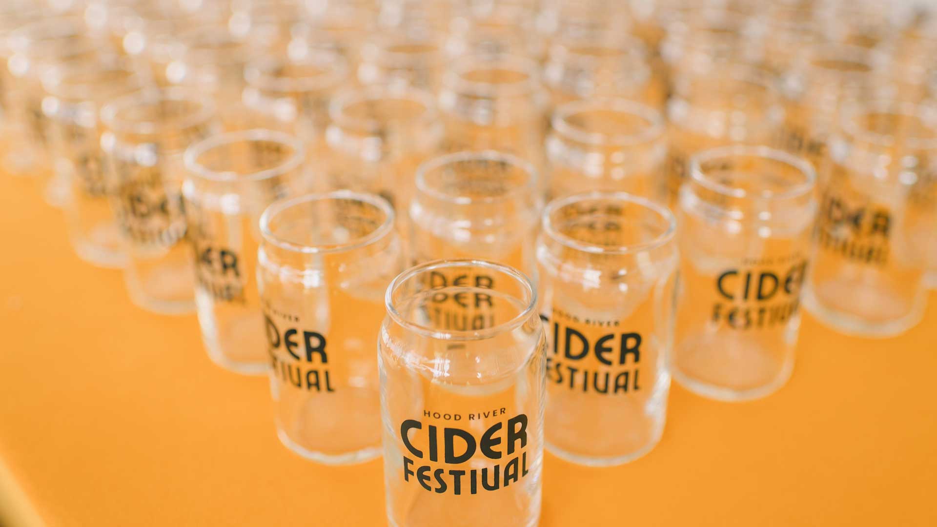 Hood River Cider Fest Glasses
