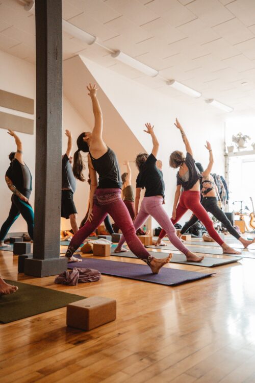 Class at Machi Yoga