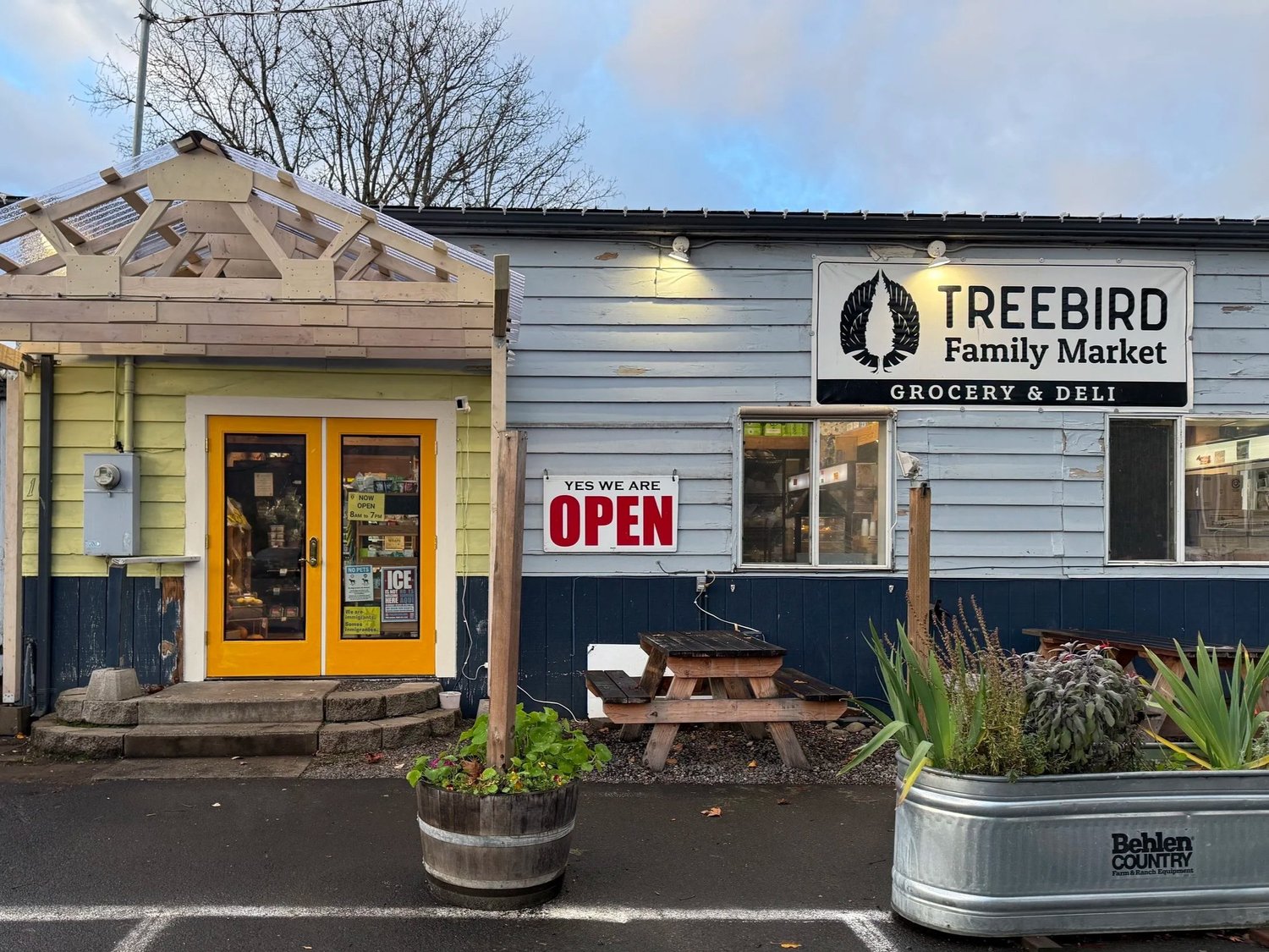 Treebird Family Market in Hood River, OR