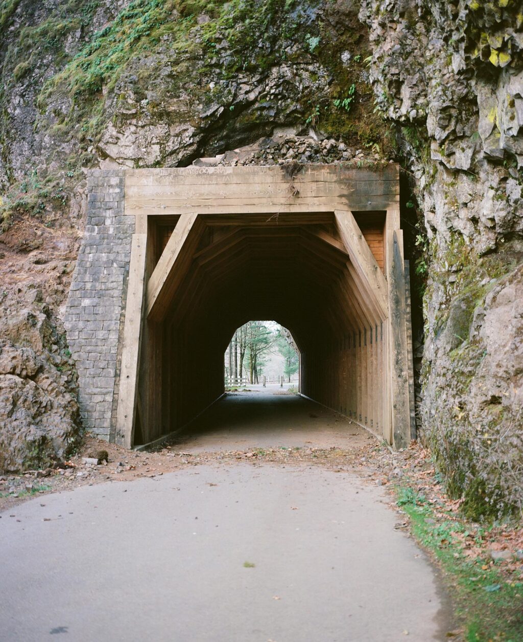 Tunnel on Columbia Gorge Historic Highway